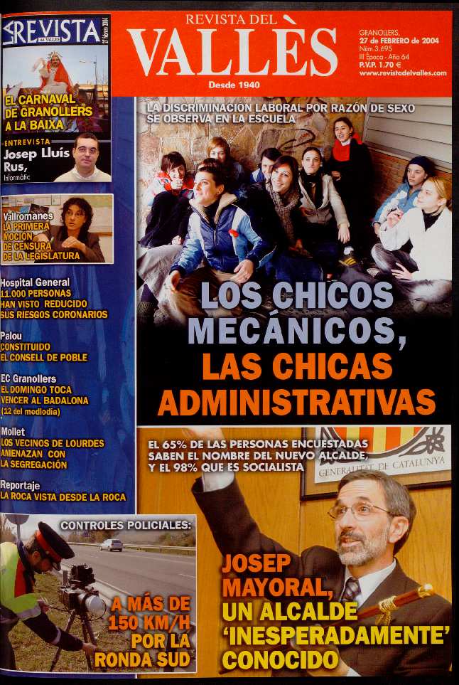 Revista del Vallès, 27/2/2004 [Ejemplar]
