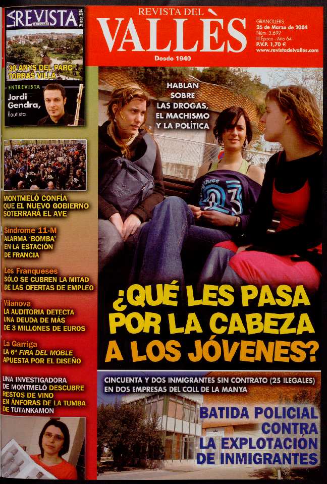Revista del Vallès, 26/3/2004 [Ejemplar]