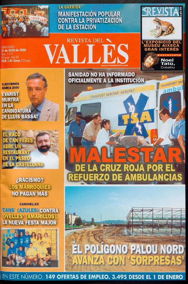 Revista del Vallès, 21/7/2000 [Ejemplar]