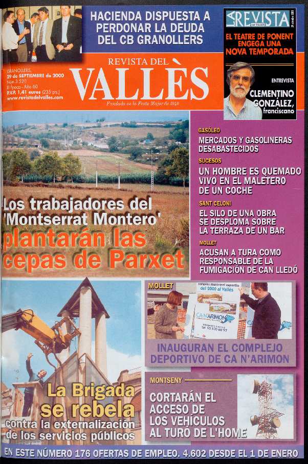 Revista del Vallès, 29/9/2000 [Ejemplar]