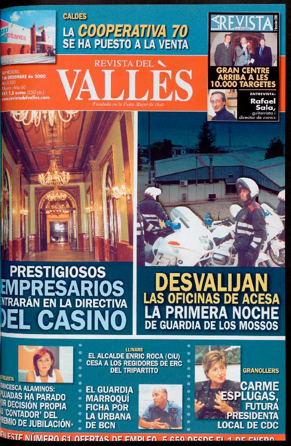 Revista del Vallès, 7/12/2000 [Issue]