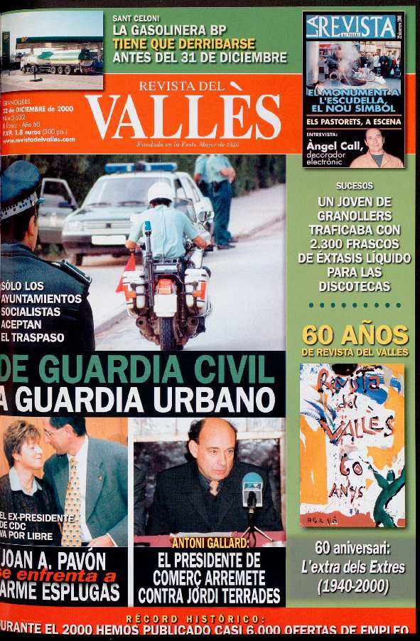 Revista del Vallès, 22/12/2000 [Ejemplar]