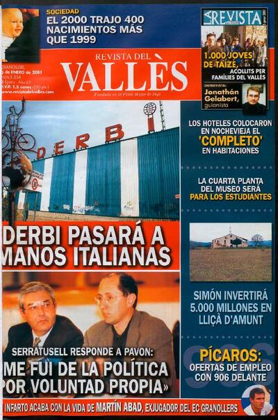 Revista del Vallès, 5/1/2001 [Issue]