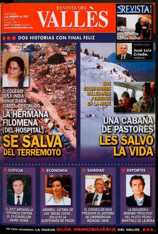 Revista del Vallès, 2/2/2001 [Issue]