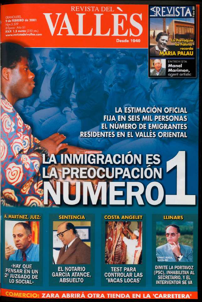 Revista del Vallès, 9/2/2001 [Issue]