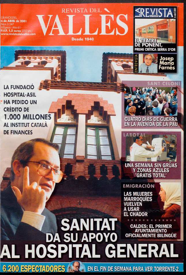 Revista del Vallès, 6/4/2001 [Issue]