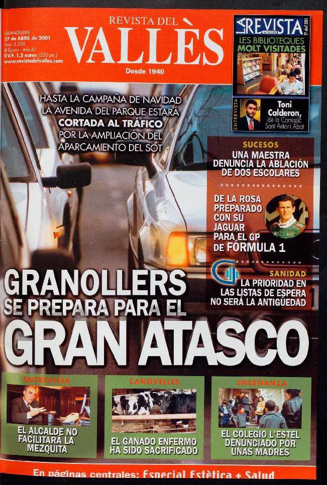 Revista del Vallès, 27/4/2001 [Issue]