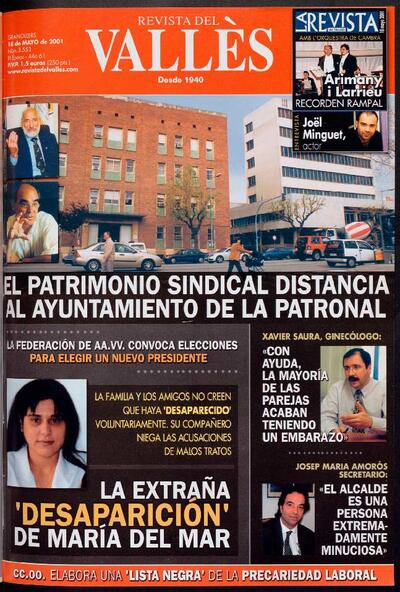 Revista del Vallès, 18/5/2001 [Issue]