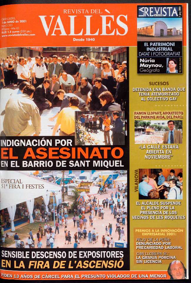 Revista del Vallès, 1/6/2001 [Ejemplar]