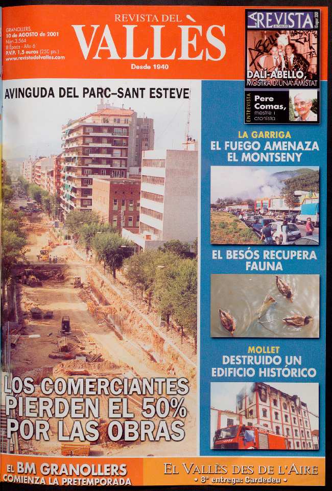 Revista del Vallès, 10/8/2001 [Issue]