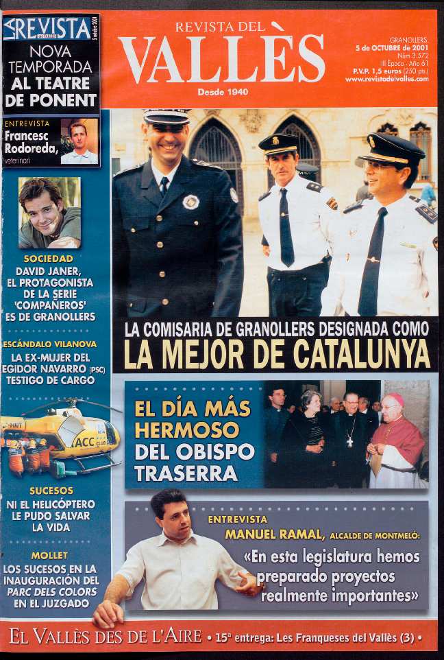 Revista del Vallès, 5/10/2001 [Issue]