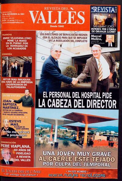 Revista del Vallès, 23/11/2001 [Ejemplar]