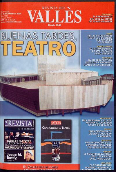Revista del Vallès, 21/12/2001 [Issue]