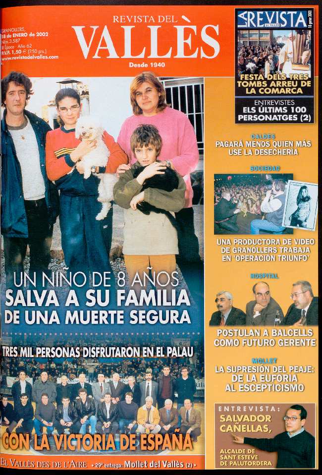 Revista del Vallès, 18/1/2002 [Issue]