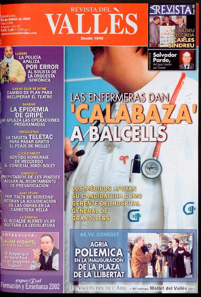 Revista del Vallès, 25/1/2002 [Issue]