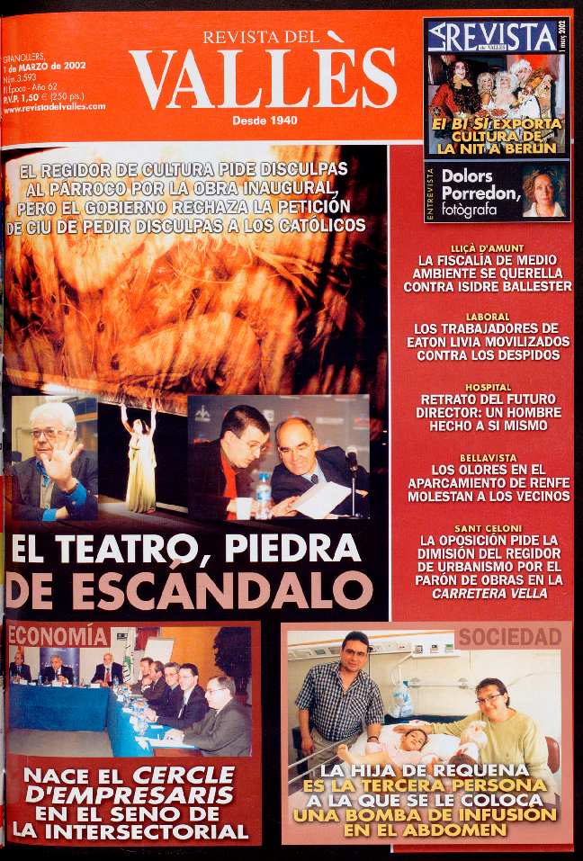 Revista del Vallès, 1/3/2002 [Issue]