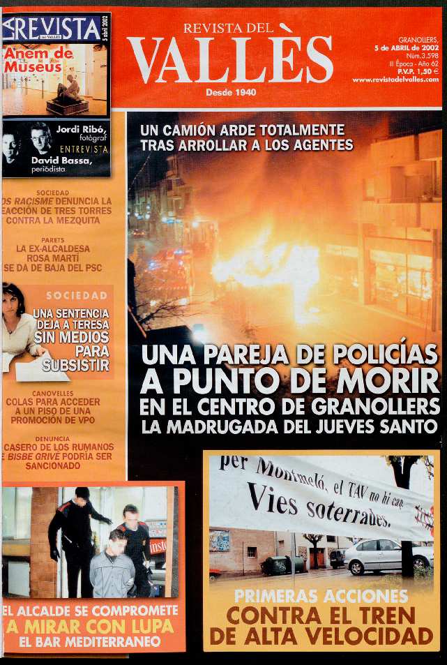 Revista del Vallès, 5/4/2002 [Ejemplar]