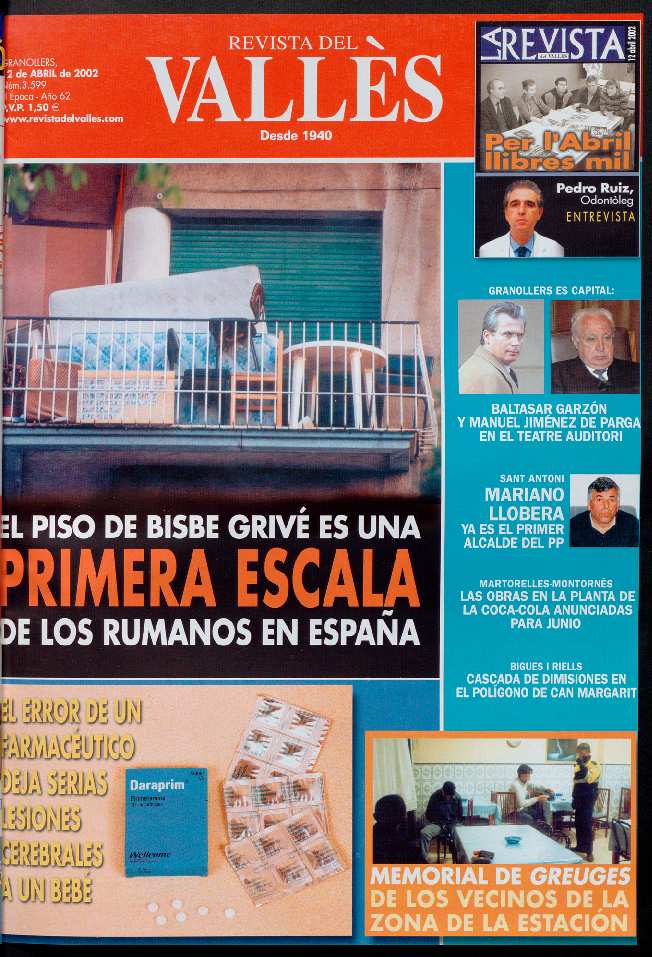 Revista del Vallès, 12/4/2002 [Ejemplar]
