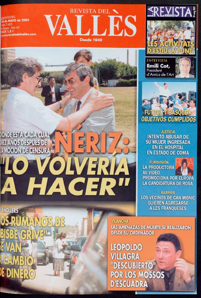 Revista del Vallès, 24/5/2002 [Ejemplar]