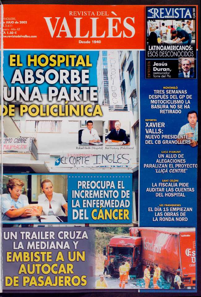 Revista del Vallès, 5/7/2002 [Issue]