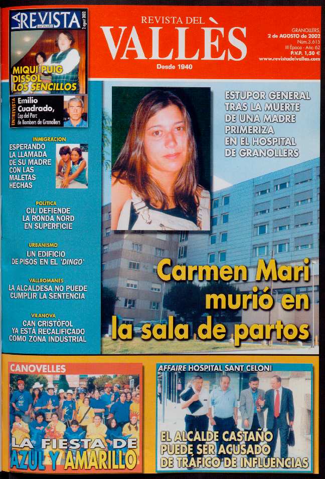 Revista del Vallès, 2/8/2002 [Issue]