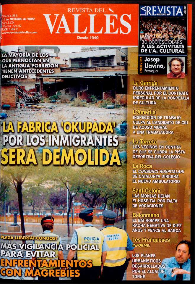 Revista del Vallès, 11/10/2002 [Issue]