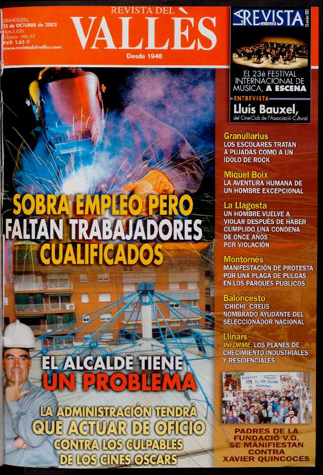 Revista del Vallès, 25/10/2002 [Issue]