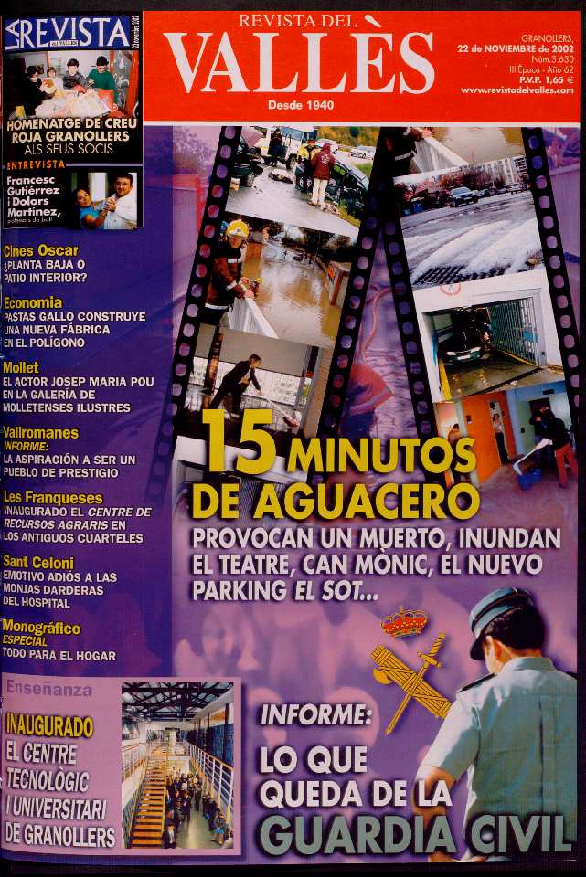 Revista del Vallès, 22/11/2002 [Issue]