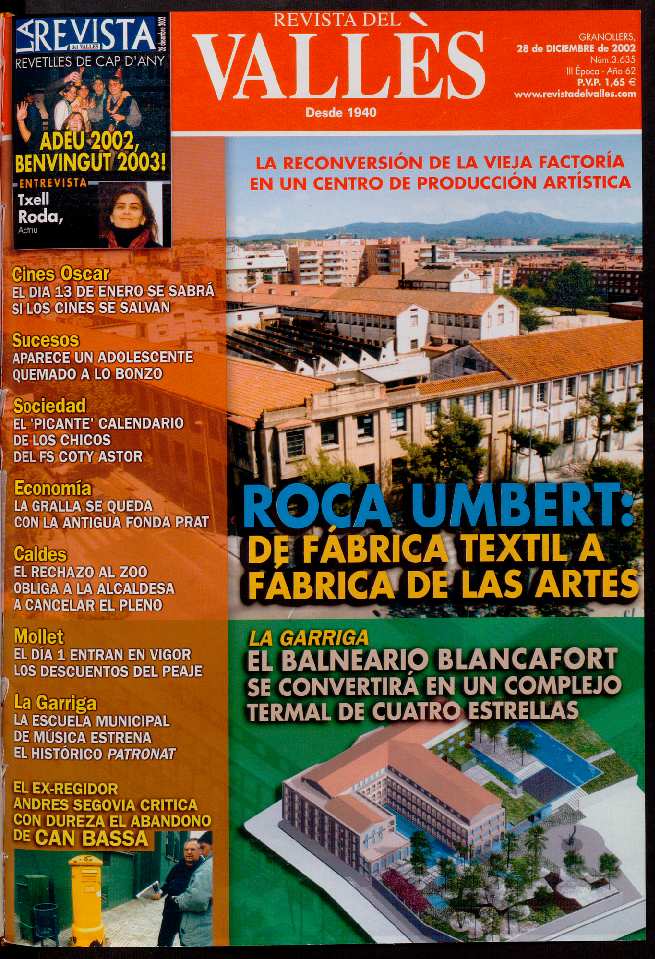 Revista del Vallès, 28/12/2002 [Issue]