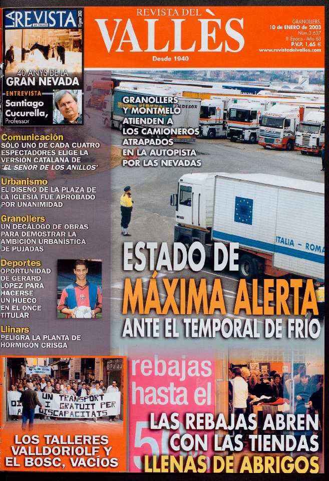 Revista del Vallès, 10/1/2003 [Issue]
