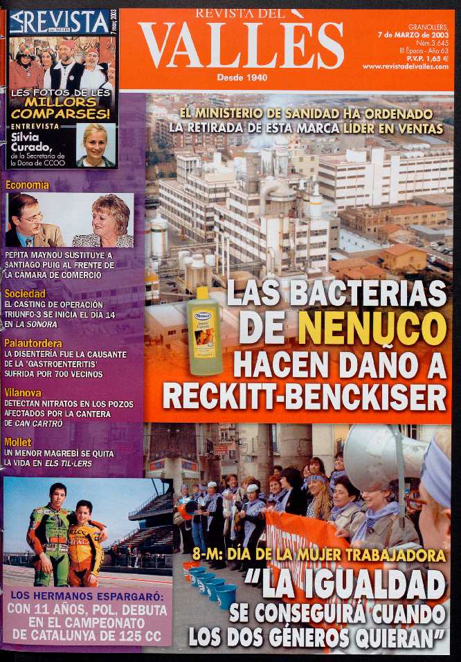 Revista del Vallès, 7/3/2003 [Issue]