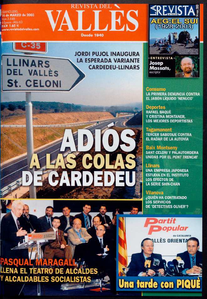 Revista del Vallès, 14/3/2003 [Issue]