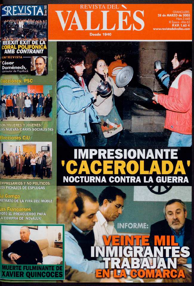 Revista del Vallès, 28/3/2003 [Issue]
