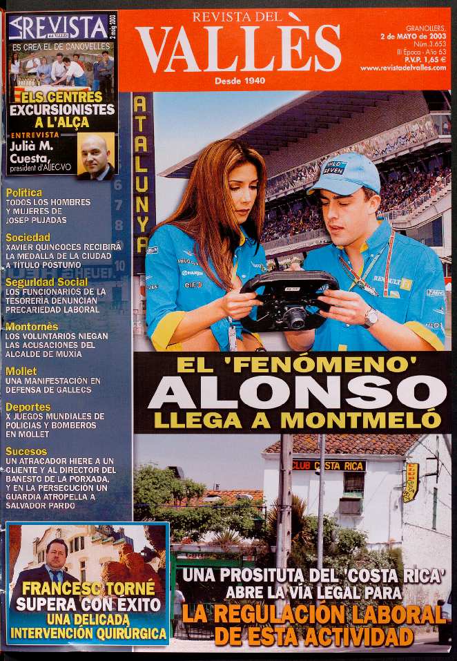 Revista del Vallès, 2/5/2003 [Issue]