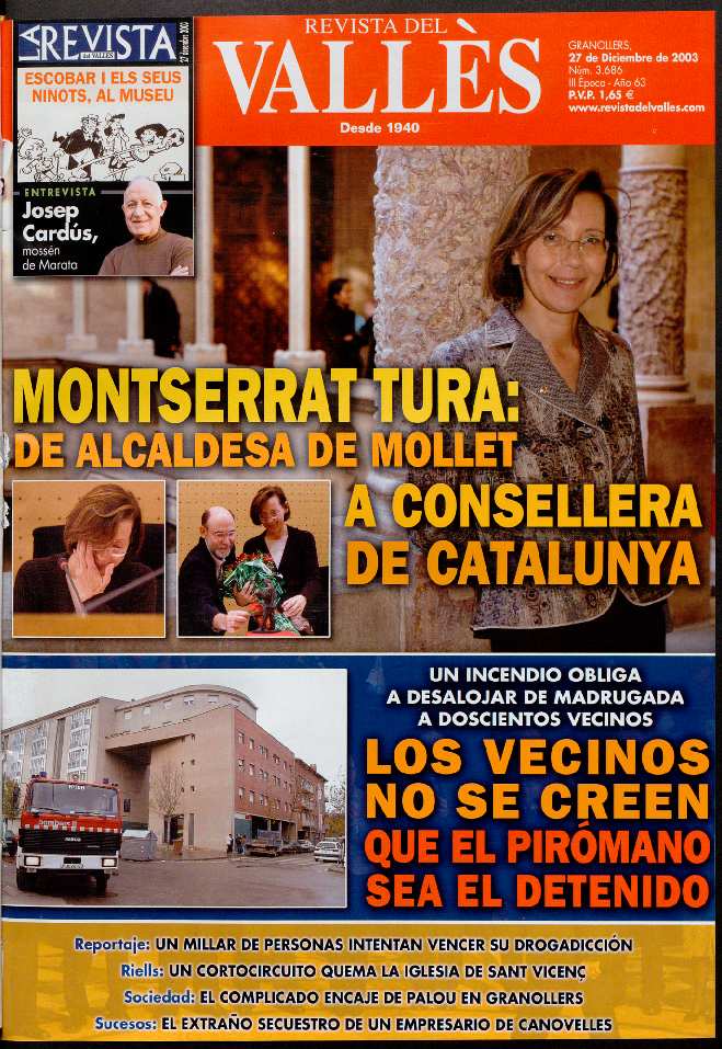Revista del Vallès, 27/12/2003 [Issue]