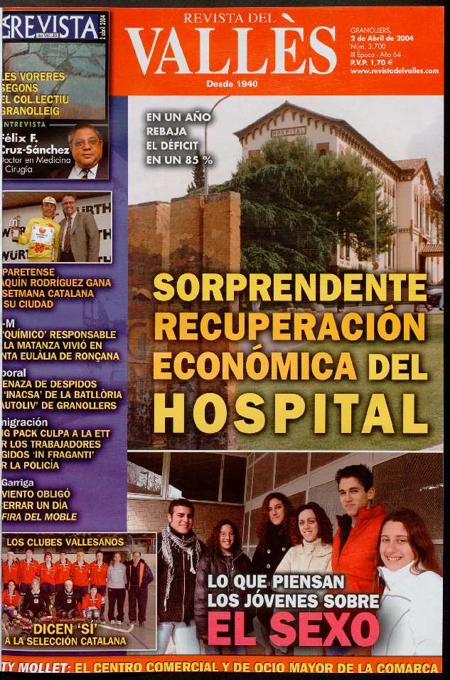 Revista del Vallès, 2/4/2004 [Ejemplar]