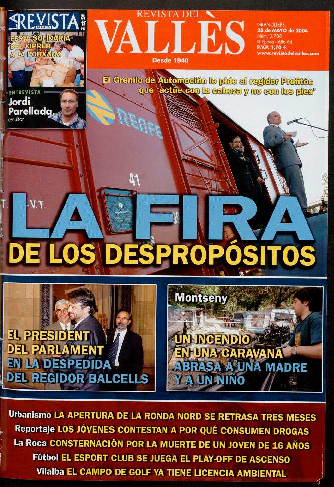 Revista del Vallès, 28/5/2004 [Issue]