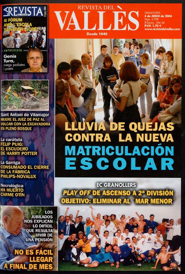 Revista del Vallès, 4/6/2004 [Ejemplar]