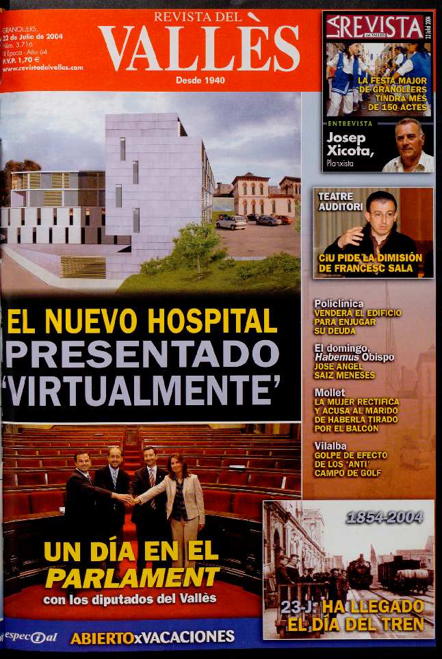 Revista del Vallès, 23/7/2004 [Ejemplar]
