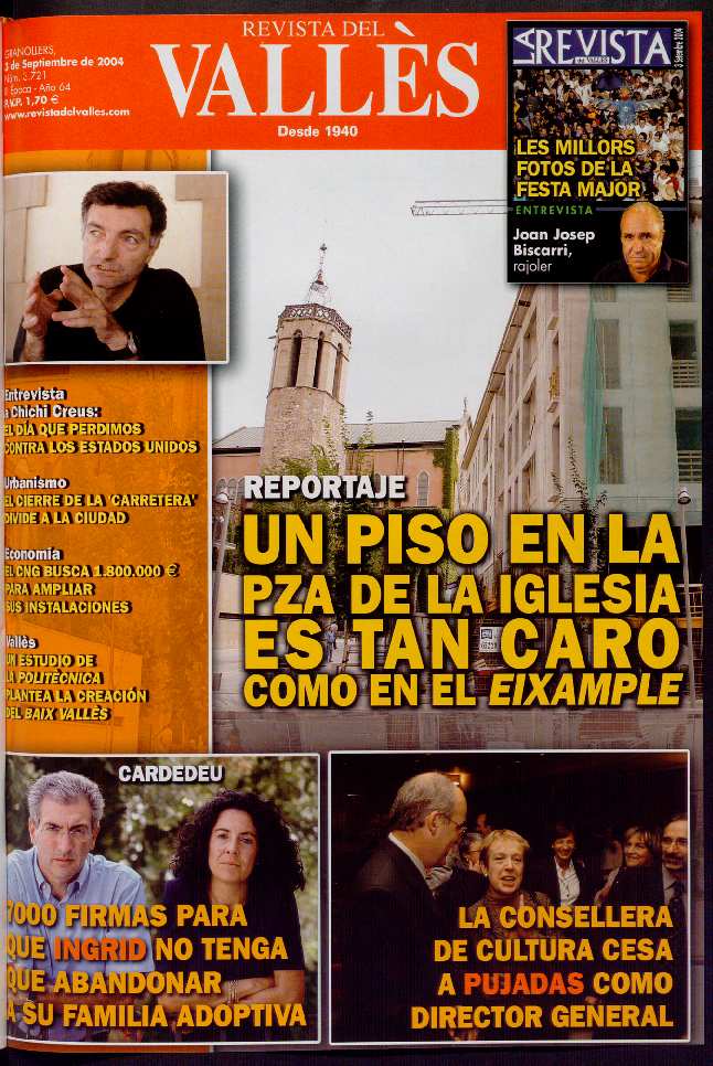 Revista del Vallès, 3/9/2004 [Ejemplar]