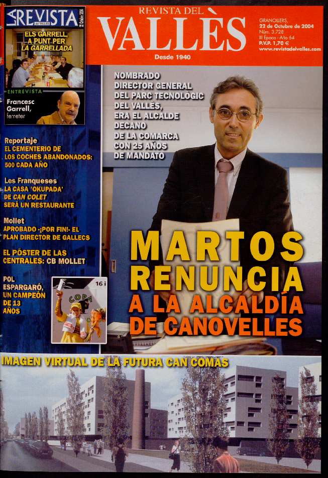 Revista del Vallès, 22/10/2004 [Ejemplar]
