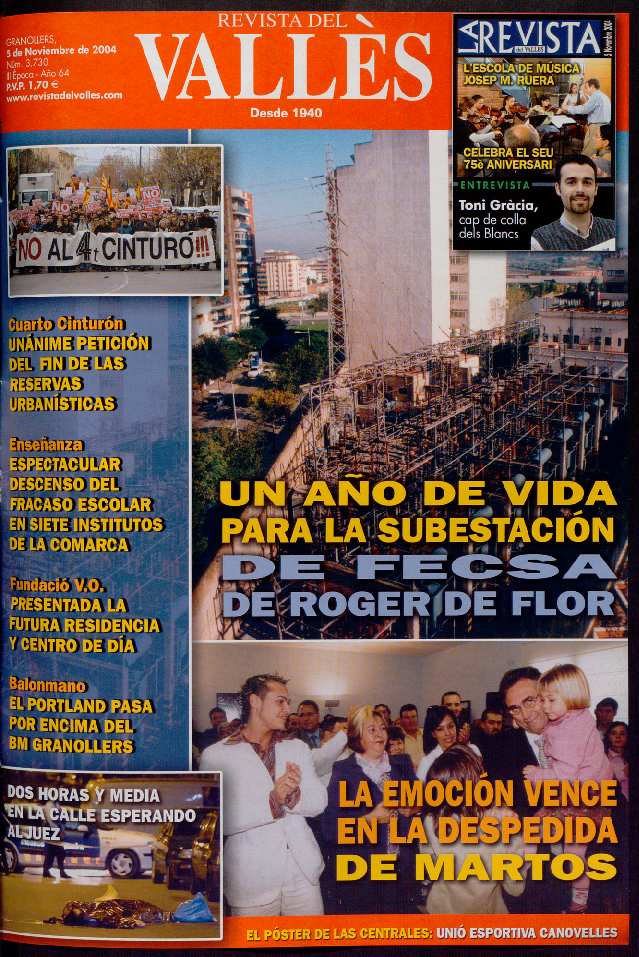 Revista del Vallès, 5/11/2004 [Issue]