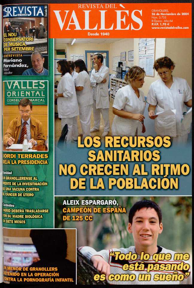 Revista del Vallès, 26/11/2004 [Issue]