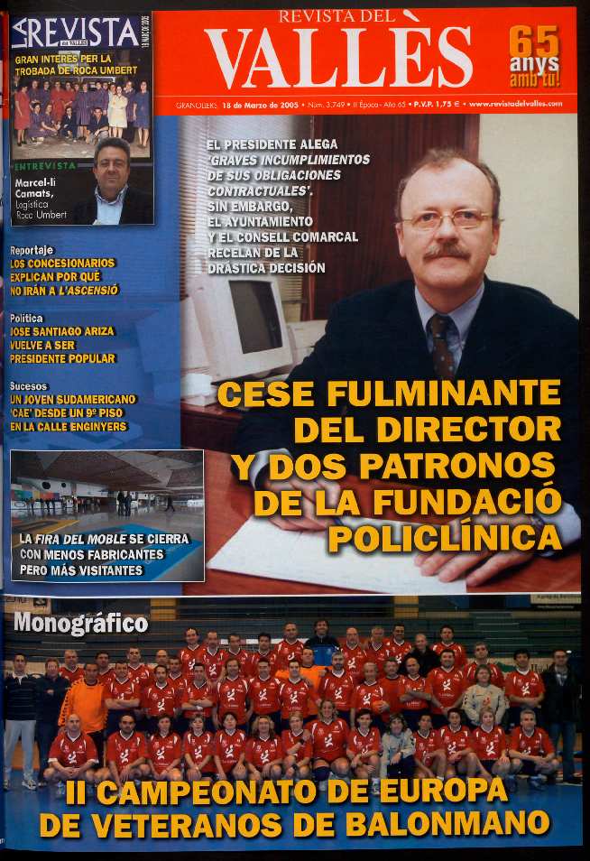 Revista del Vallès, 18/3/2005 [Exemplar]