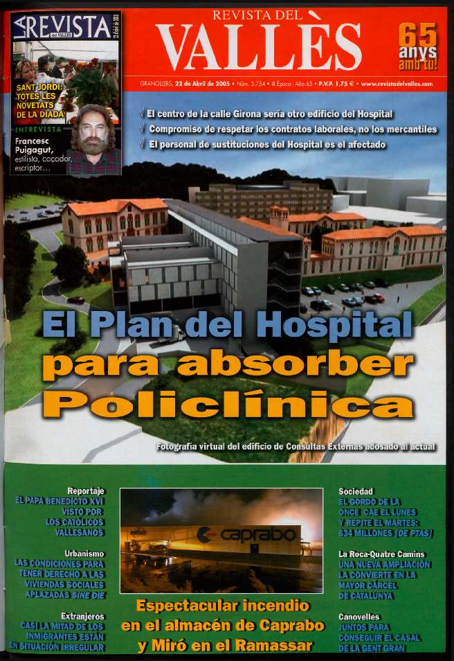 Revista del Vallès, 22/4/2005 [Exemplar]
