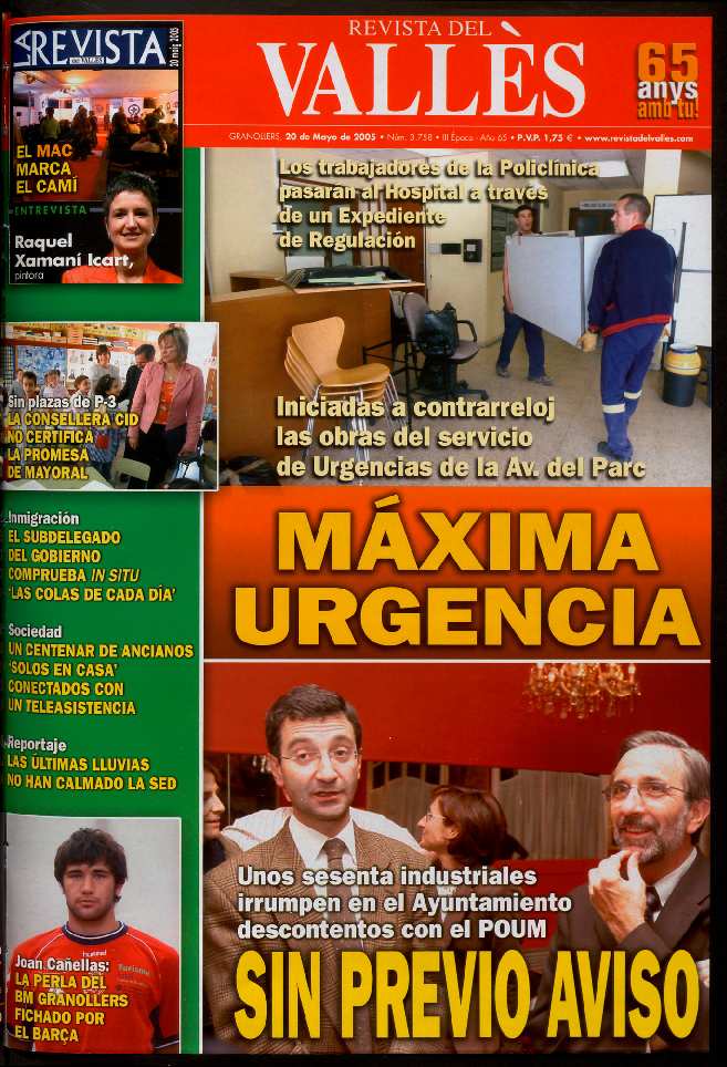 Revista del Vallès, 20/5/2005 [Ejemplar]