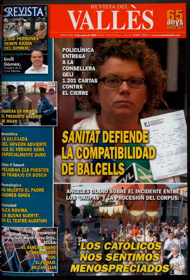 Revista del Vallès, 3/6/2005 [Ejemplar]
