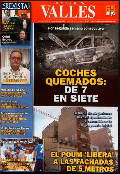 Revista del Vallès, 11/11/2005 [Exemplar]
