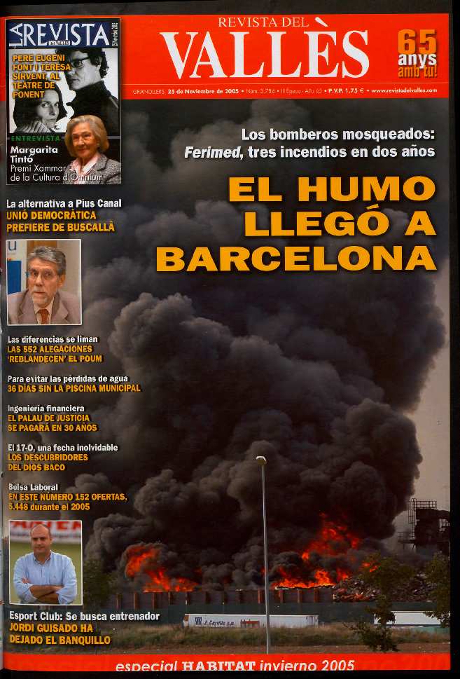 Revista del Vallès, 25/11/2005 [Exemplar]