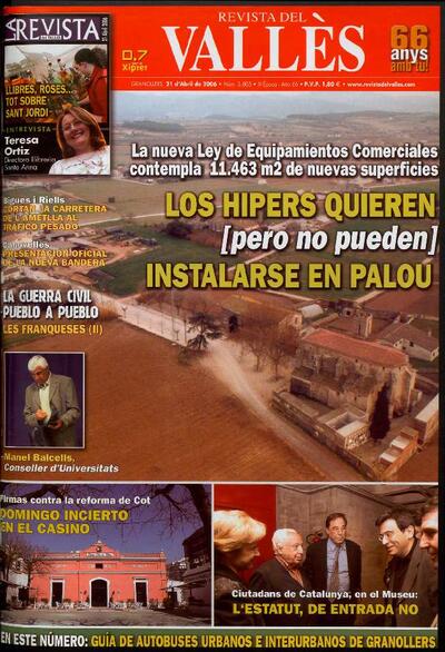 Revista del Vallès, 21/4/2006 [Ejemplar]